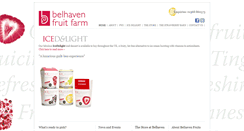 Desktop Screenshot of belhavenfruitfarm.co.uk